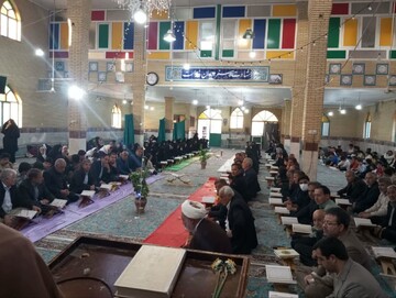 تصاویر/ محفل جزء خوانی قرآن در روستای زنجیره علیا