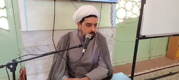 تصاویر/ بازخوانی پیام منشور روحانیت در مدرسه علمیه قائمیه بم