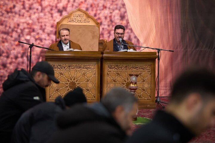 تصاویر/ مراسم روضه‌خوانی و مناجات‌خوانی در امامزاده صالح(ع)