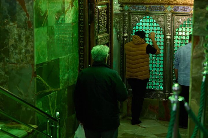 تصاویر/ مراسم روضه‌خوانی و مناجات‌خوانی در امامزاده صالح(ع)