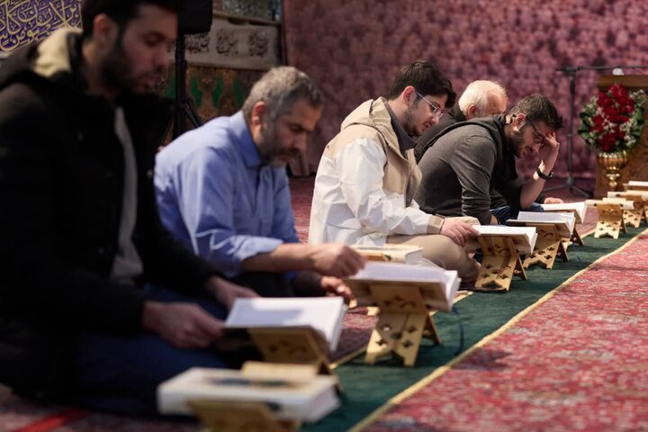 تصاویر/ مراسم روضه‌خوانی و مناجات‌خوانی در امامزاده صالح(ع)