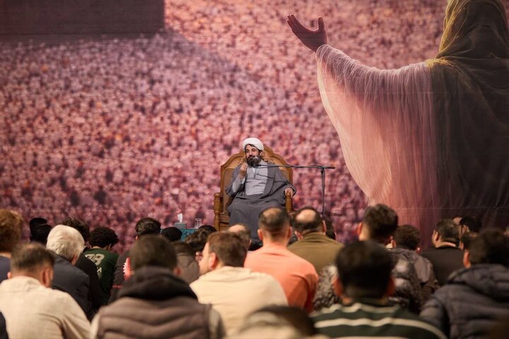 تصاویر/ مراسم روضه‌خوانی و مناجات‌خوانی در امامزاده صالح(ع)