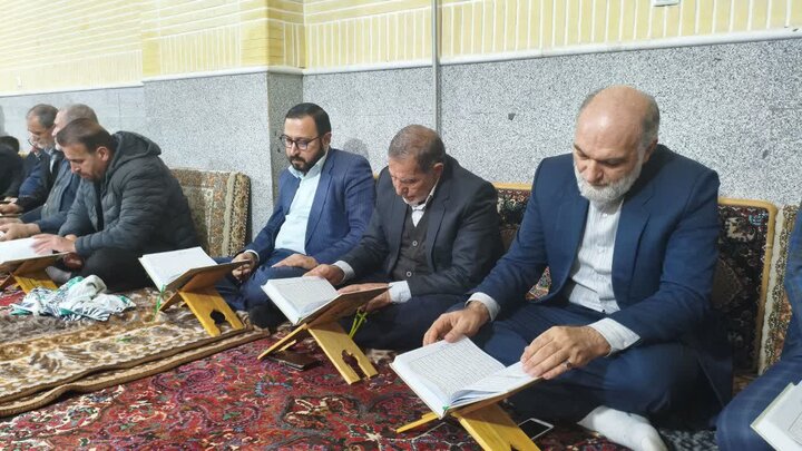 تصاویر/ محفل انس با قرآن در مسجد علی بن ابی طالب (ع) میاندوآب