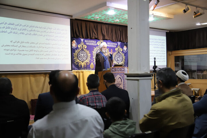 تصاویر/ سلسله نشست های تفسیر قرآن کریم در میاندوآب