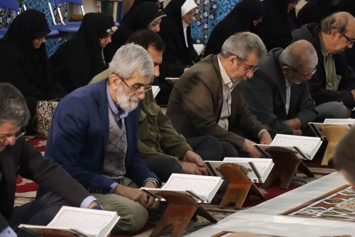 تصاویر/ محفل انس با قرآن در مصلی بزرگ رشت
