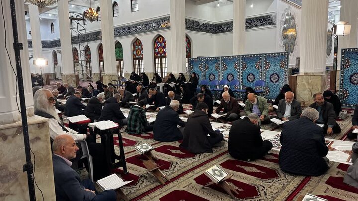 تصاویر/ محفل انس با قرآن در مصلی بزرگ رشت