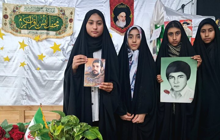 تصاویر/ ششمین روز ترتیل‌خوانی دختران دوراهک