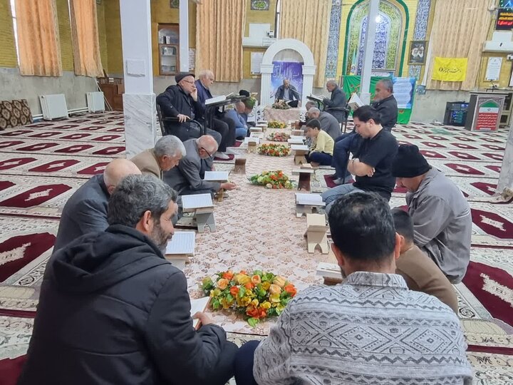 تصاویر/مراسم جزء خوانی قرآن کریم در شهرستان بدره