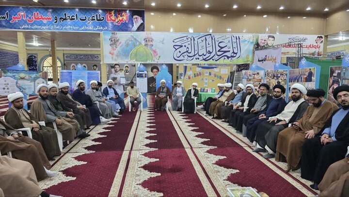 تصاوبر/ اجتماع مبلغان ماه مبارک رمضان در شهرستان دشتی