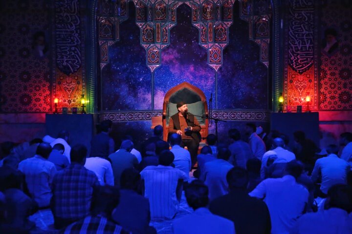 تصاویر/ مراسم ماه مبارک رمضان هیئت ضد صهیونیستی انصار ولایت دارالعباده یزد