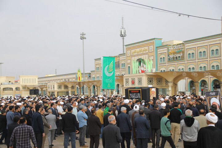 تصاویر / مراسم تشییع پیکر آیت الله حاج شیخ محمدرضا مامقانی
