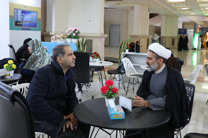 تصاویر/حال و هوای بخش حوزوی سی و سومین نمایشگاه بین المللی قرآن کریم