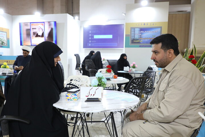 تصاویر/حال و هوای بخش حوزوی سی و سومین نمایشگاه بین المللی قرآن کریم