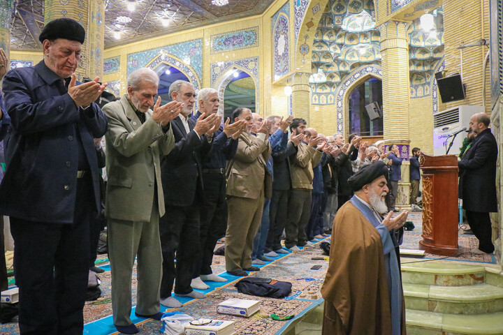 تصاویر/ سفره افطاری مسجد مقدس جمکران در شب های ماه مبارک رمضان