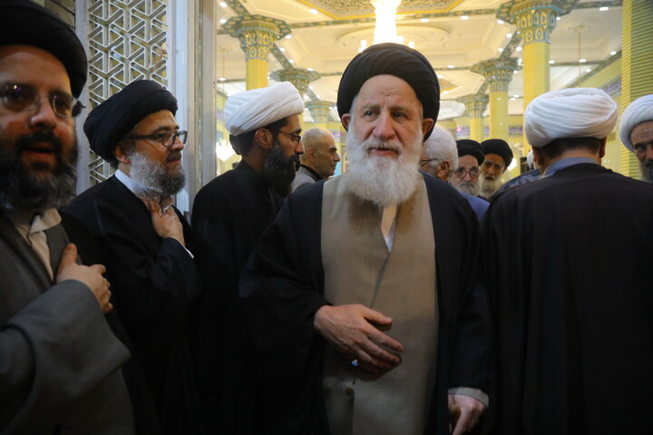 تصاویر / مراسم ترحیم مرحوم حاج شیخ محمدرضا مامقانی