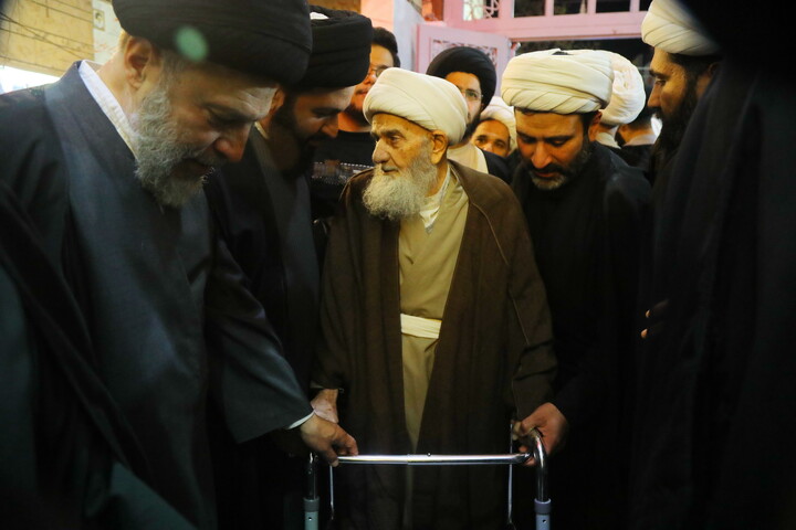 تصاویر / مراسم ترحیم مرحوم حاج شیخ محمدرضا مامقانی