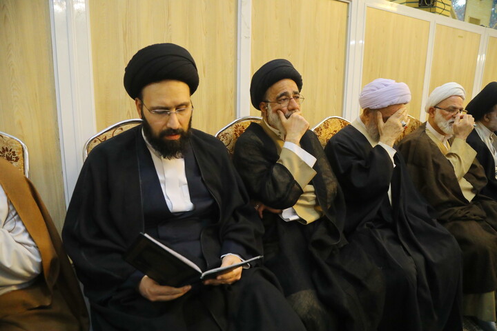 تصاویر / مراسم ترحیم مرحوم حاج شیخ محمدرضا مامقانی