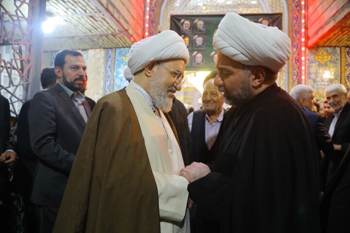 تصاویر / مراسم ترحیم مرحوم حاج شیخ محمدرضا مامقانی