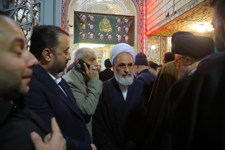 تصاویر / مراسم ترحیم مرحوم حاج شیخ محمدرضا مامقانی