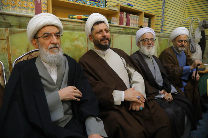 تصاویر / مراسم ترحیم مرحوم حاج شیخ محمدرضا مامقانی