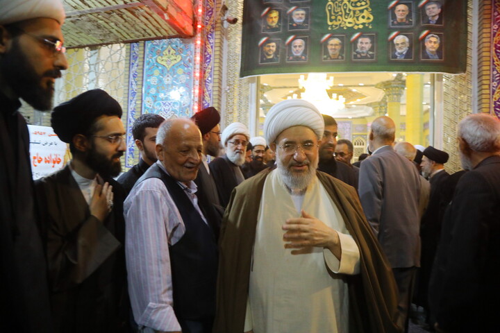 تصاویر / مراسم ترحیم مرحوم حاج شیخ محمدرضا مامقانی