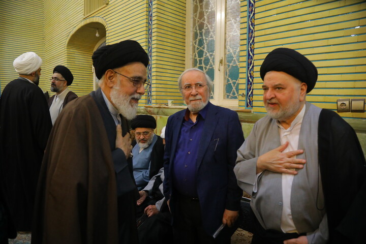 تصاویر / مراسم ترحیم مرحوم حاج شیخ محمدرضا مامقانی