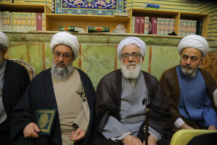 تصاویر / مراسم ترحیم مرحوم حاج شیخ محمدرضا مامقانی