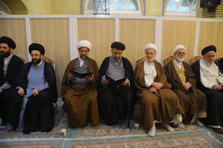 تصاویر / مراسم ترحیم مرحوم حاج شیخ محمدرضا مامقانی