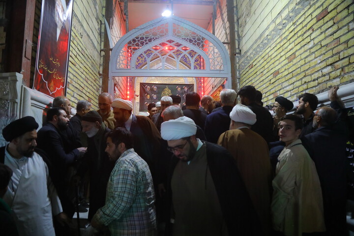 تصاویر / مراسم ترحیم مرحوم حاج شیخ محمدرضا مامقانی