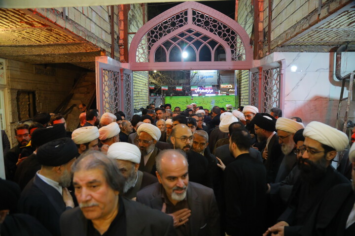 تصاویر / مراسم ترحیم مرحوم حاج شیخ محمدرضا مامقانی