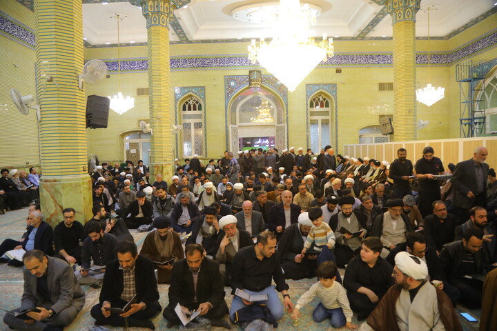 تصاویر / مراسم ترحیم مرحوم حاج شیخ محمدرضا مامقانی