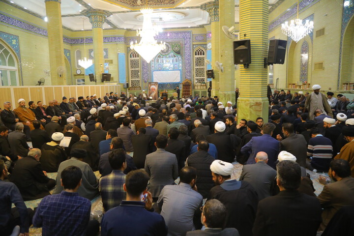 تصاویر / مراسم ترحیم مرحوم حاج شیخ محمدرضا مامقانی