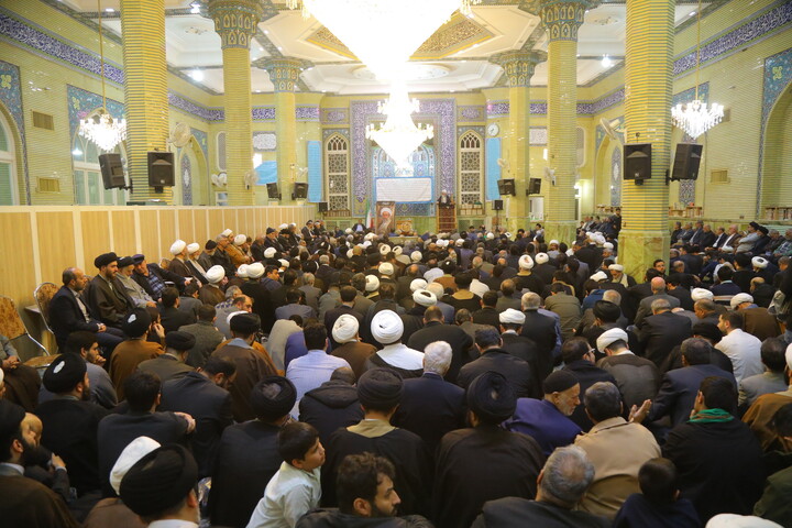 تصاویر / مراسم ترحیم مرحوم حاج شیخ محمدرضا مامقانی