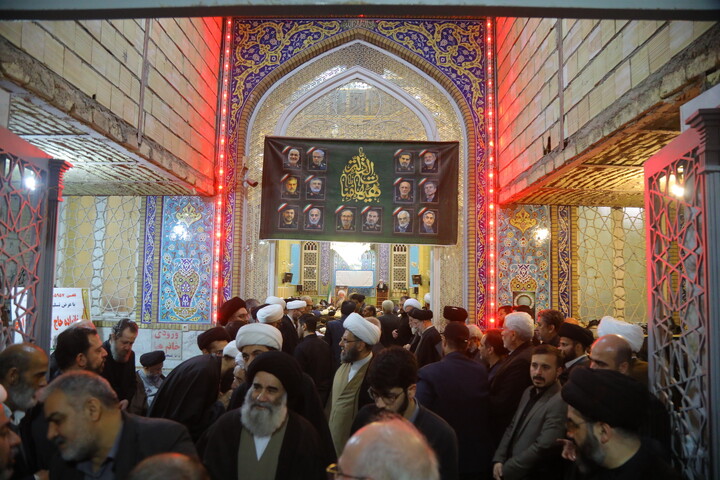 تصاویر / مراسم ترحیم مرحوم حاج شیخ محمدرضا مامقانی