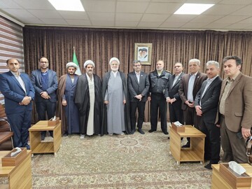 تصاویر/ دیدار مدیرکل و معاونین اداره‌کل منابع طبیعی کردستان با نماینده ولی فقیه در استان