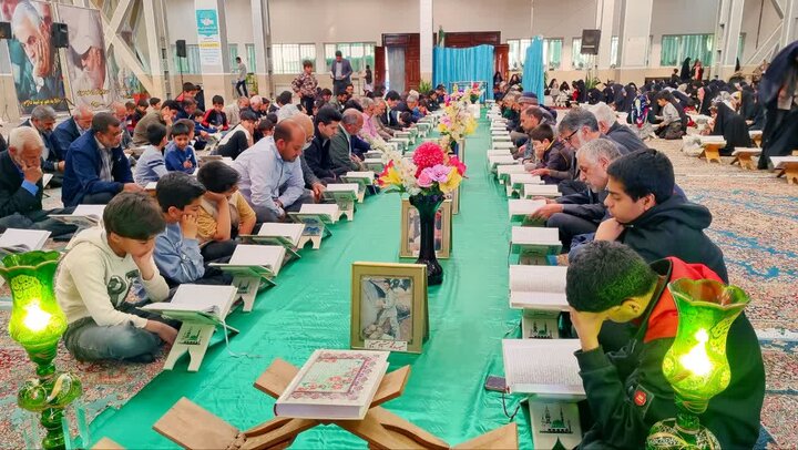 تصاویر/ محفل جزءخوانی قرآن کریم در شهر رابر