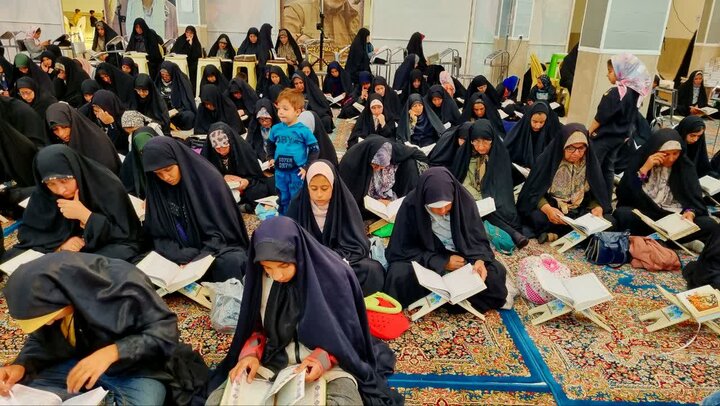 تصاویر/ محفل جزءخوانی قرآن کریم در شهر رابر