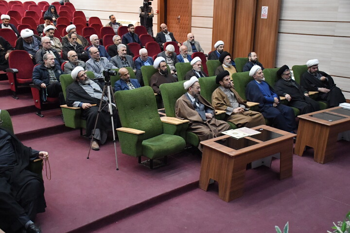 تصاویر/ آیین تکریم و معارفه مدیر حوزه علمیه خواهران آذربایجان غربی