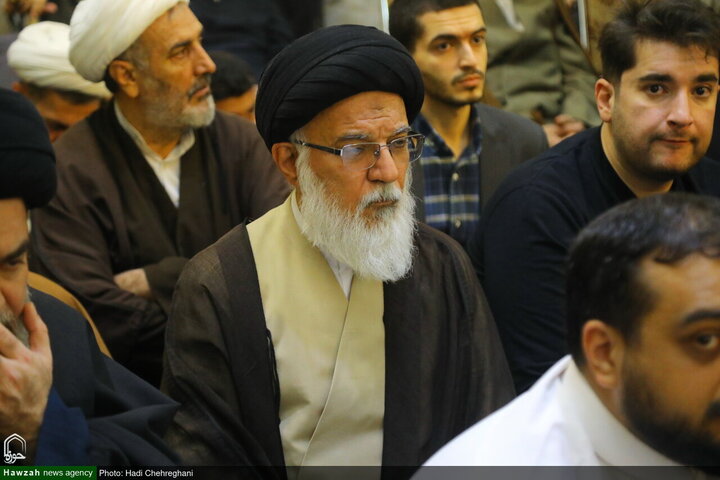 مراسم تأبين آية الله الشيخ محمد رضا المامقاني في قم