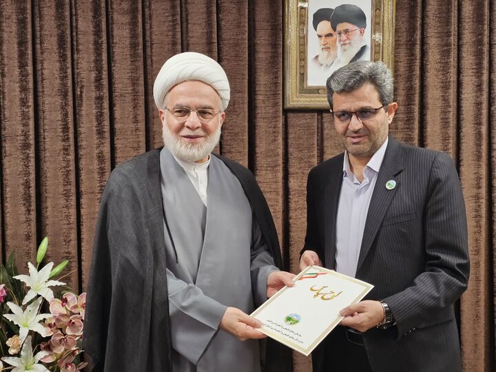 تصاویر/دیدار مدیرکل و معاونین اداره‌کل منابع طبیعی کردستان با حجت‌الاسلام والمسلمین پورذهبی