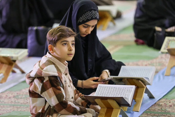 تصاویر / ترتیب خوانی قرآن در مصلای امام خمینی(ره) تبریز