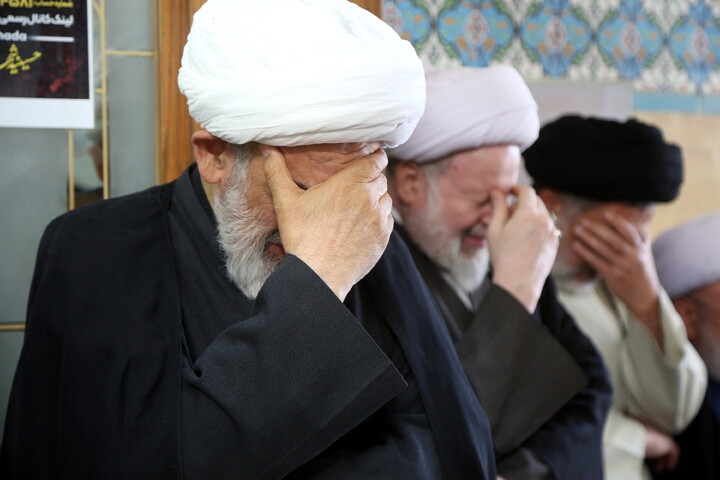 تصاویر/ مراسم ختم مرحوم دکتر حاج محمد قمی