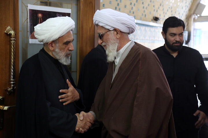 تصاویر/ مراسم ختم مرحوم دکتر حاج محمد قمی