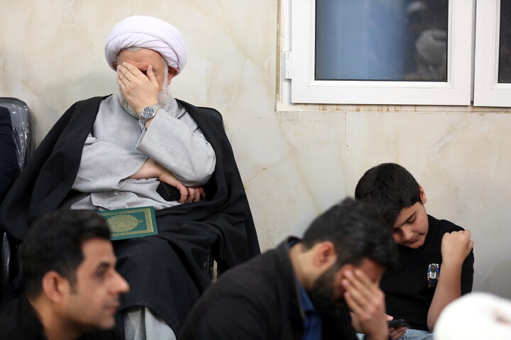 تصاویر/ مراسم ختم مرحوم دکتر حاج محمد قمی