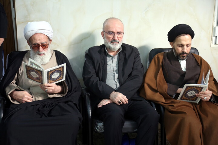 تصاویر/ مراسم ختم مرحوم دکتر حاج محمد قمی