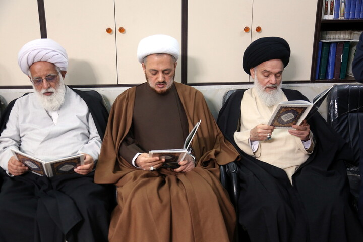 تصاویر/ مراسم ختم مرحوم دکتر حاج محمد قمی