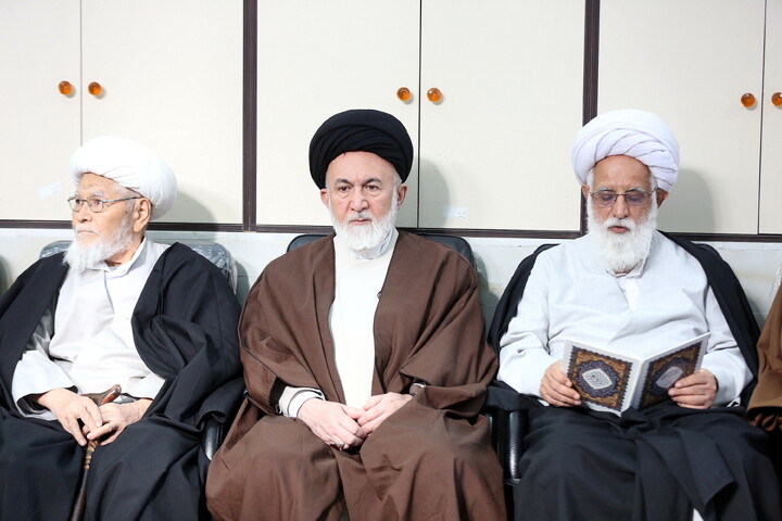 تصاویر/ مراسم ختم مرحوم دکتر حاج محمد قمی