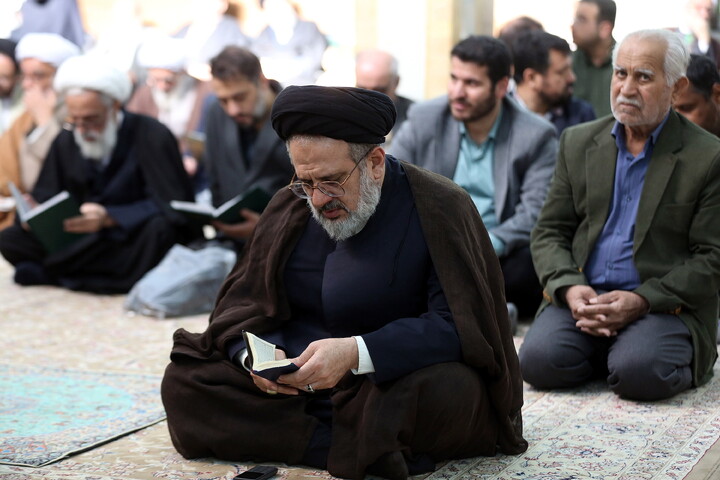 تصاویر/ مراسم ختم مرحوم دکتر حاج محمد قمی