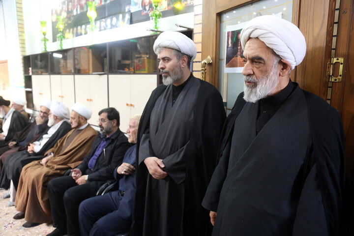 تصاویر/ مراسم ختم مرحوم دکتر حاج محمد قمی