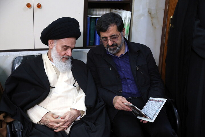 تصاویر/ مراسم ختم مرحوم دکتر حاج محمد قمی